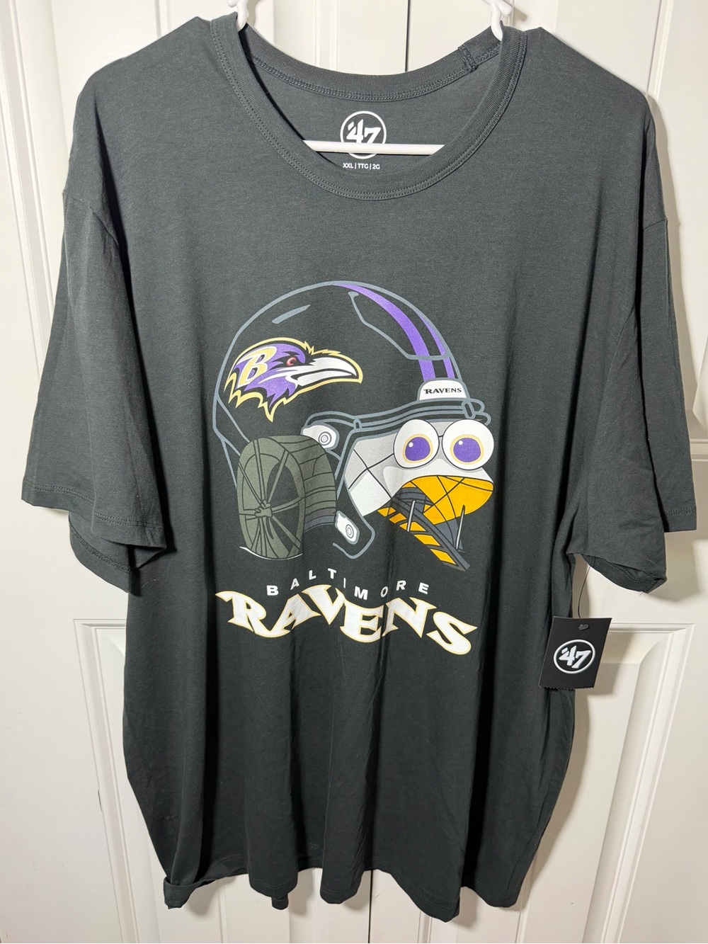 47 Baltimore Ravens Black Graphic Short-Sleeve Tee